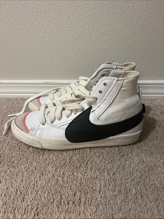 Nike Other - Nike Blazer Jumbo Mid 77 White High-Top Shoes